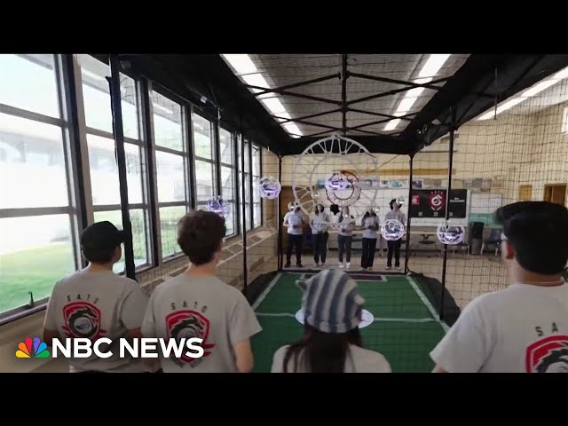 California high school offers drone soccer to students