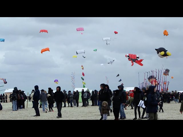China shines as country of honor at French kite festival
