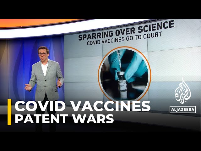 ⁣Drug companies battle in London over COVID vaccine patent dispute
