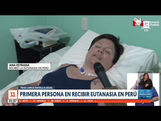 ⁣Tras larga batalla legal, mujer se convierte en la primera persona en recibir eutanasia en Perú