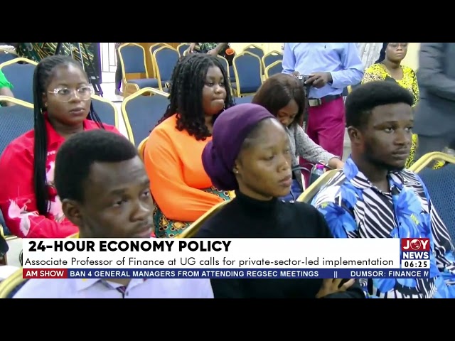 24-Hour Economy Policy:Assoc. Professor of Finance at UG calls for private-sector-led implementation