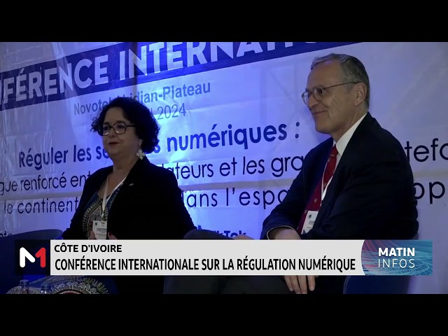 ⁣Côte d´Ivoire : conférence internationale sur la régulation numérique