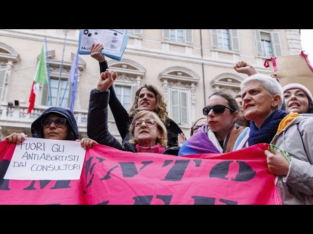 ⁣Trotz Gesetz 194: Abtreibungsgegner in Italien erhalten Zugang zu Kliniken