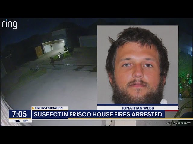 Man accused of arson, damaging 8 homes in Frisco