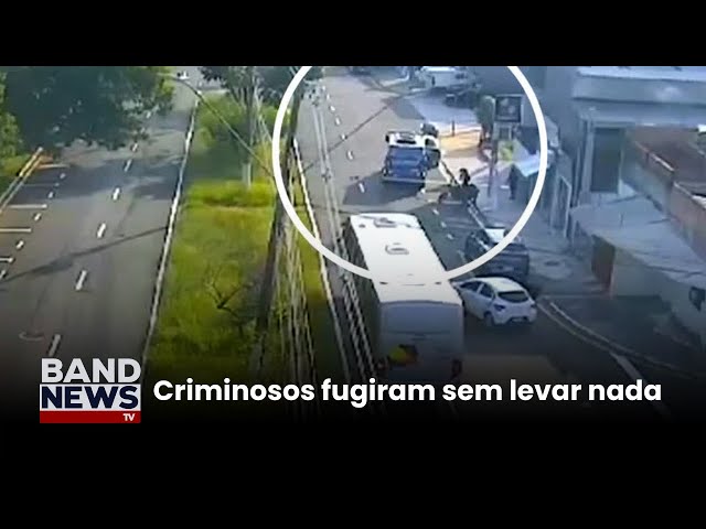 ⁣Vigilante é ferido em ataque a carro-forte em São Paulo | BandNews TV