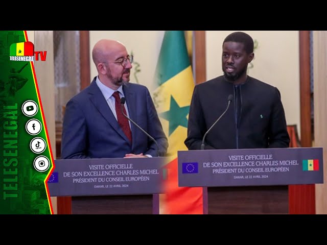 ⁣Audience entre Diomaye et une délégation de l'UE: "Le président est resté droit dans ses b
