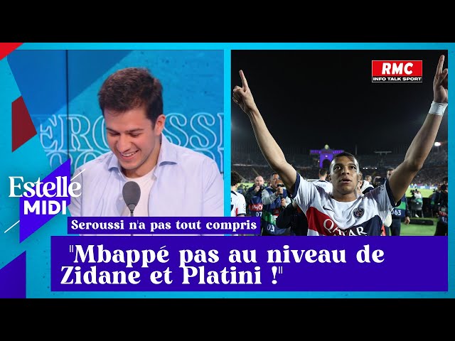 ⁣Vincent Seroussi : "Mbappé pas au niveau de Zidane et Platini !"
