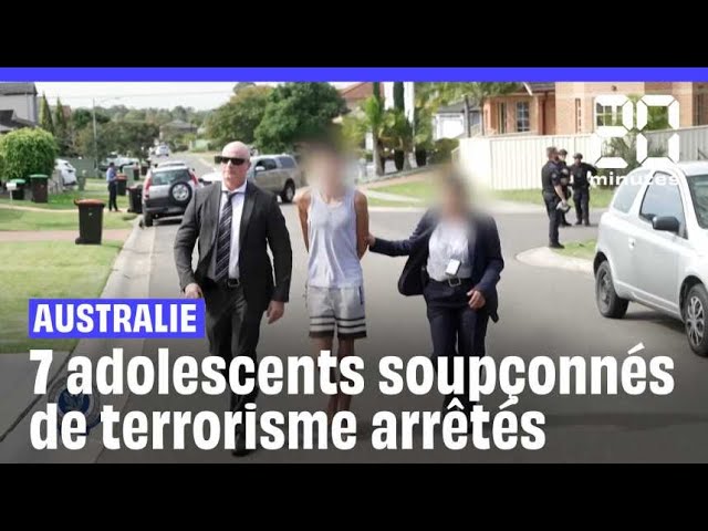 ⁣Australie : Sept adolescents arrêtés lors d'une vaste opération antiterroriste à Sydney