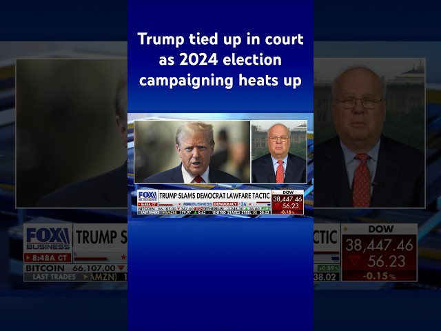 ⁣Rove on impact of Trump’s legal woes: We don’t know how this is going to play out #shorts