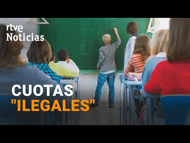 ⁣EDUCACIÓN CONCERTADA: La CUOTA MEDIA en ESPAÑA es de entre 700 y 900 EUROS | RTVE Noticias
