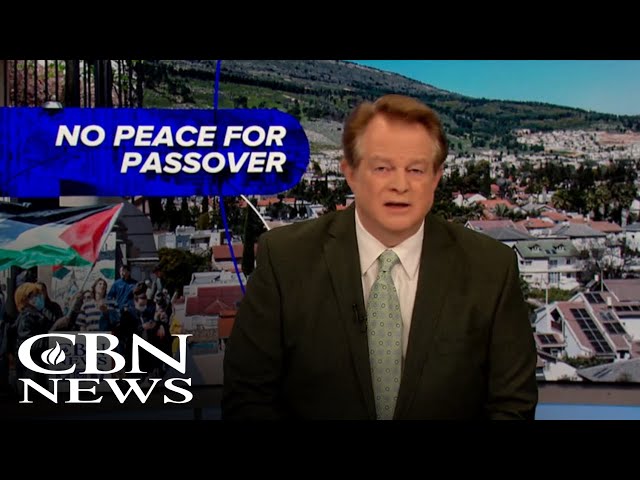 ⁣No Peace for Passover | News on The 700 Club - April 24, 2024