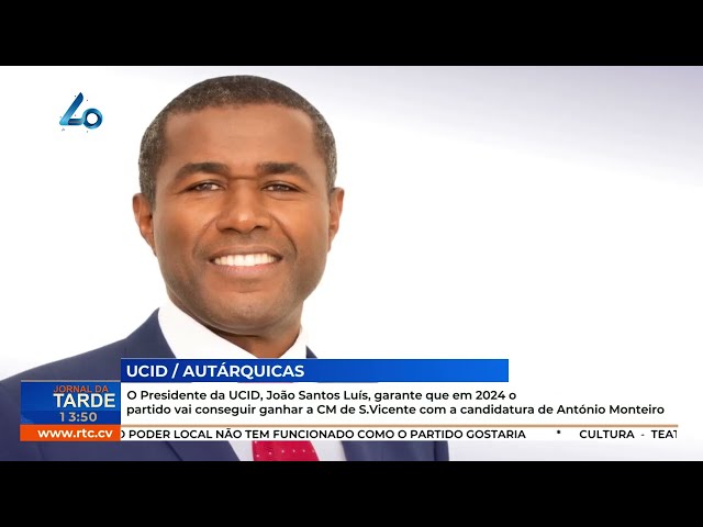 ⁣O Presidente da UCID garante que em 2024 o partido vai conseguir ganhar a CM de São Vicente