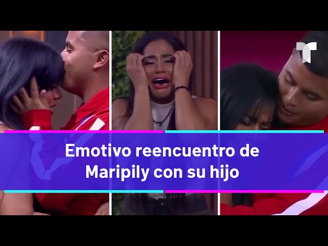 La Casa de los Famosos 4 | Así fue el emotivo reencuentro de Maripily con su hijo