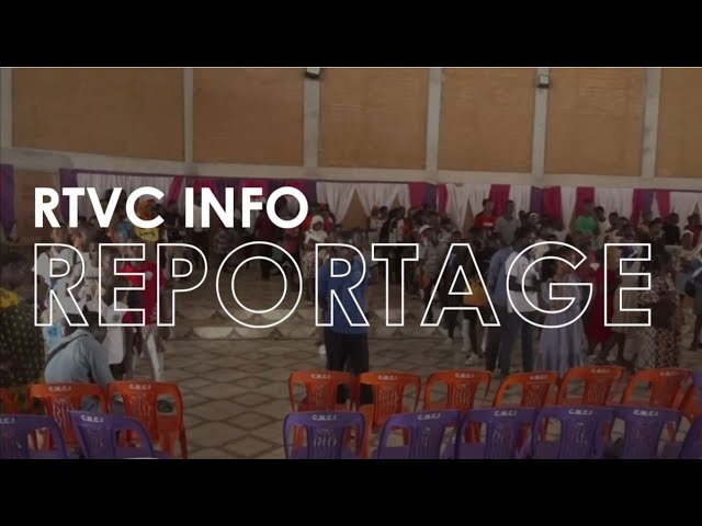 ⁣RTVC INFO - RETRAITE SPIRITUELLE DES ADOLESCENTS DE LA CMCI CÔTE D'IVOIRE