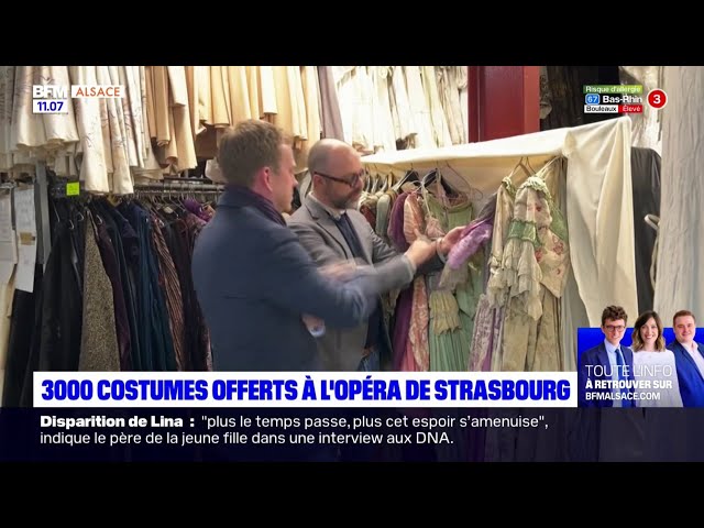 ⁣3000 costumes offerts à l'Opéra National du Rhin