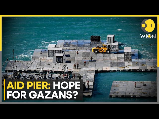 Israel-Hamas War: US to begin Gaza aid pier construction 'very soon' | WION News