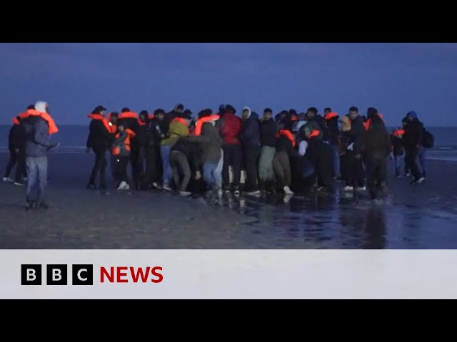 ⁣Channel migrant deaths: Three arrested in connection | BBC News