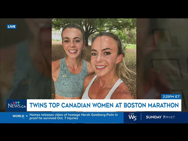 ⁣Meet Canada's top two female finishers at Boston Marathon