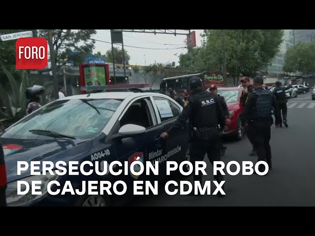 Detienen a sujeto tras presunto robo a cajero, en Álvaro Obregón - Paralelo 23