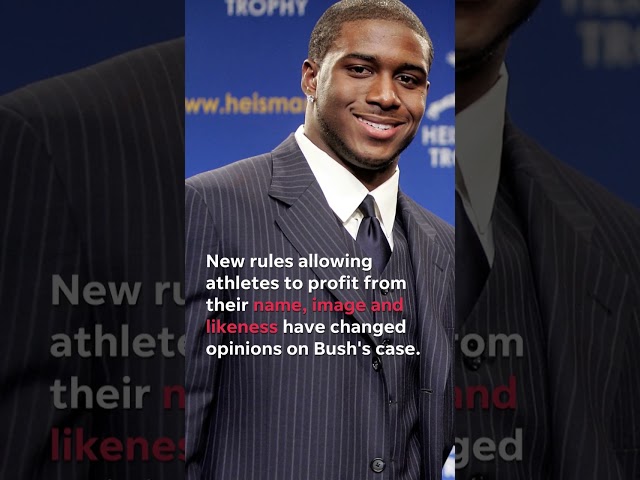 ⁣Reggie Bush: Former USC Trojans RB's 2005 Heisman Trophy restored #Shorts