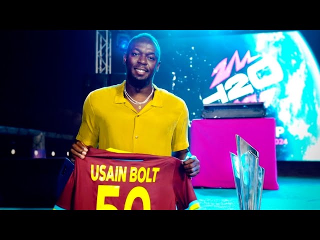 ⁣Bolt Named T20 World Cup Ambassador