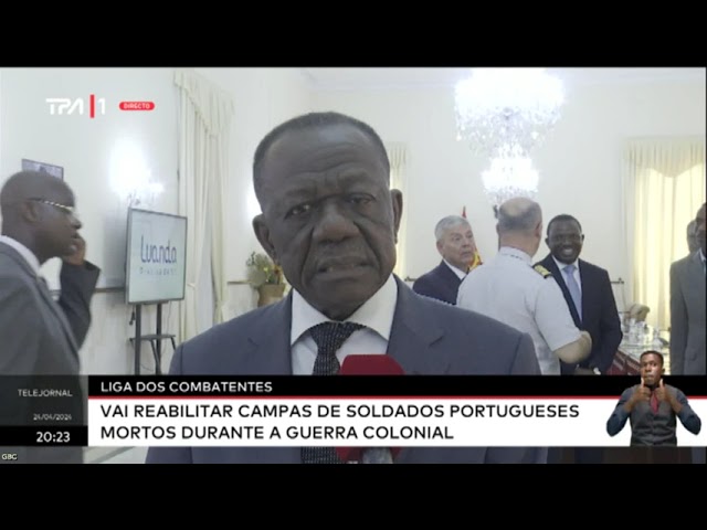 Liga dos Combatentes vai reabilitar campas de soldados portugueses mortos...