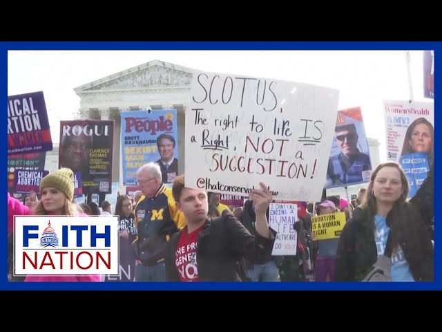 ⁣Supreme Court Weighs Emergency Abortions | Faith Nation - April 24, 2024