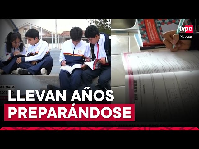 ⁣Cajamarca: escolares se preparan para participar en Olimpiadas de Matemáticas en EE.UU.