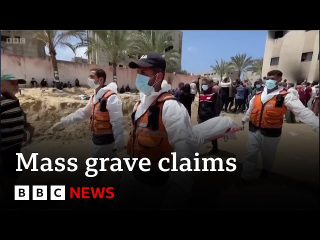 ⁣UN demands investigation of “mass graves” at Gaza hospitals | BBC News