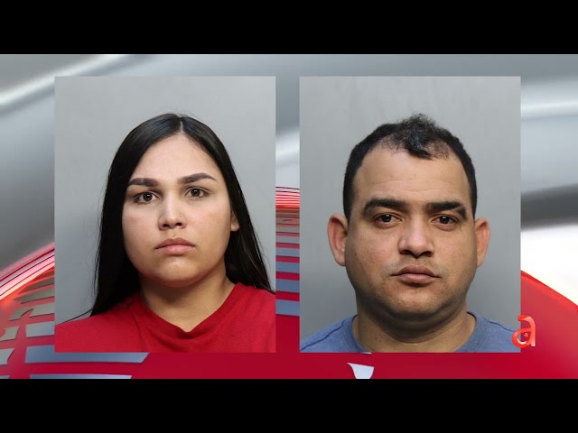 ⁣Arrestan a una pareja de venezolanos de Miami acusado de tráfico humano con fines de prostitución