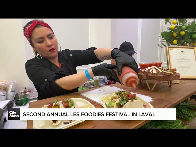 ⁣Les Foodies Festival in Laval