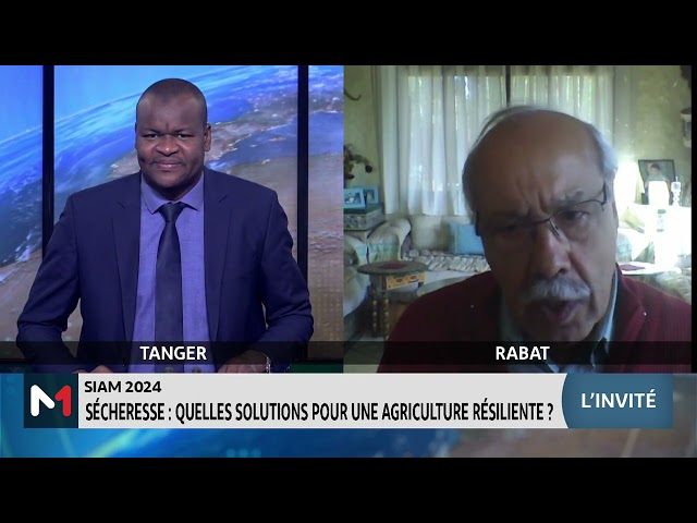 ⁣SIAM 2024: quelles solutions pour une agriculture résiliente? Le point avec Larbi Zagdouni