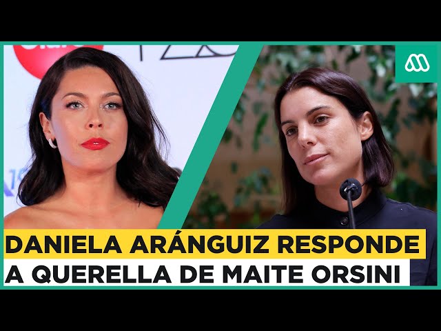 ⁣"Se contradicen": La respuesta de Daniela Aránguiz ante la querella de Maite Orsini