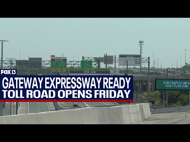 Gateway Expressway set to open Friday