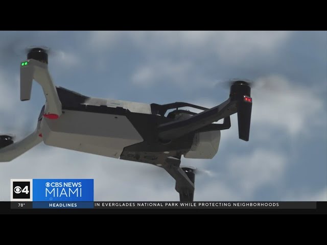 ⁣Miami Beach Police takes public safety to new heights with surveillance drones