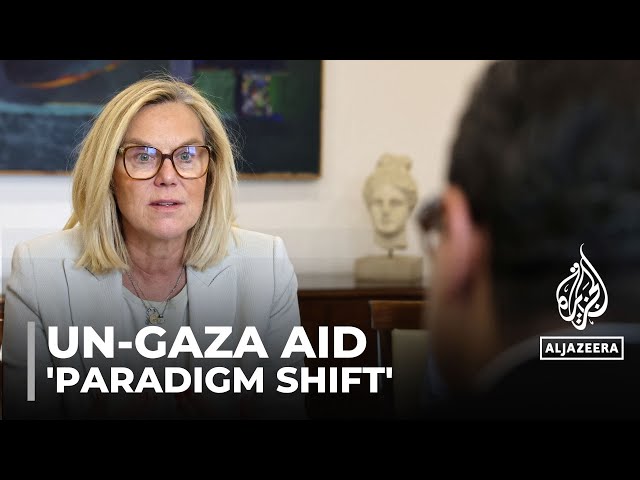 ⁣UN urges 'paradigm shift' for Gaza aid: Israel's cooperation uncertain