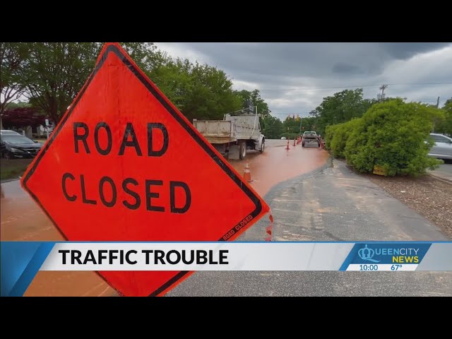 ⁣Contractor causes water main break in Monroe