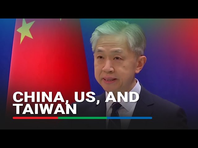 ⁣Beijing says US strengthening military ties with Taiwan will escalate tensions | ABS-CBN News
