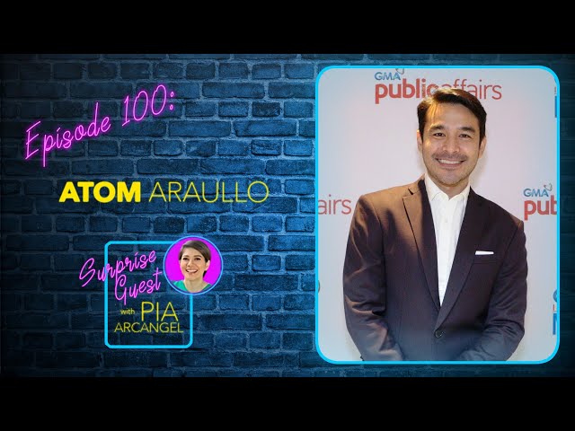 ⁣100th episode with Atom Araullo! | Surprise Guest with Pia Arcangel