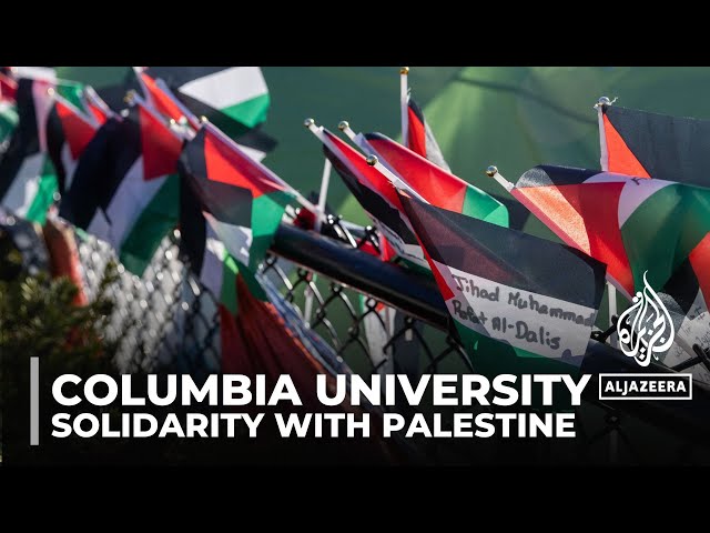 Supporting Palestine: Columbia University facing criticism