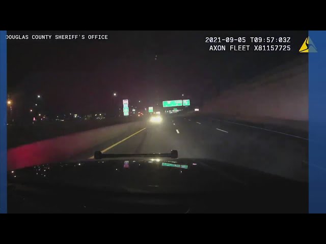 ⁣Video shows 2021 high-speed chase near Highlands Ranch