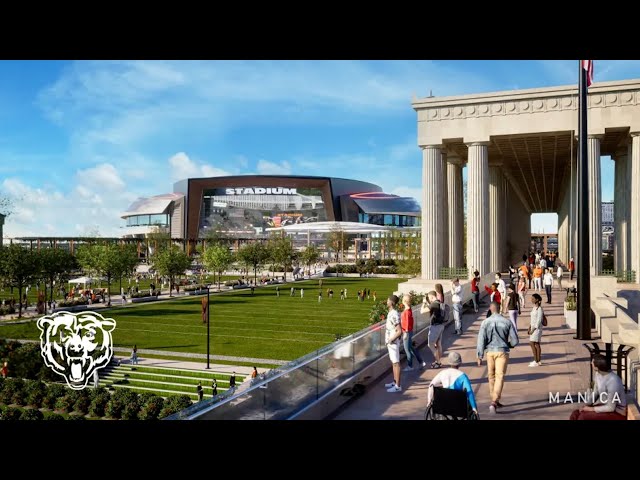 ⁣Full press conference: Chicago Bears unveil ambitious plans for new lakefront stadium