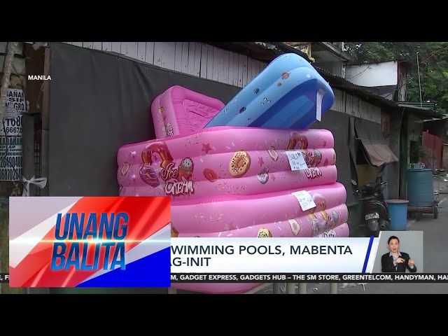 ⁣Inflatable swimming pools, mabenta ngayong tag-init | UB