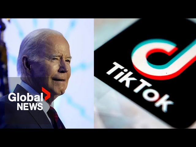 ⁣Biden signs bill that could ban TikTok in US