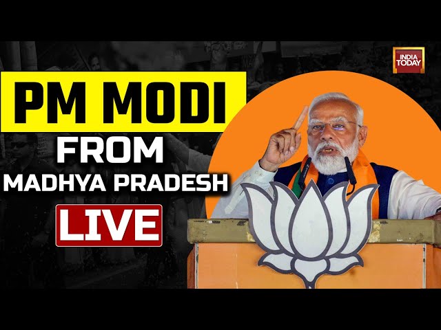 PM Modi LIVE | Public meeting in Morena, Madhya Pradesh | Lok Sabha Election 2024 | India Today LIVE