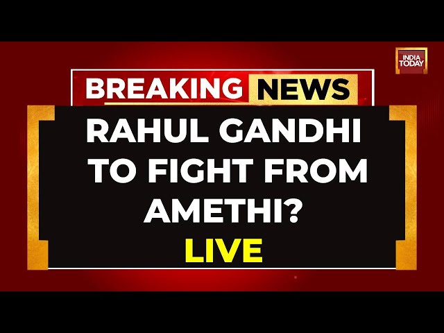Lok Sabha Poll 2024 LIVE News | Rahul Gandhi May Fight From Amethi  | Smriti Irani Vs Rahul Gandhi