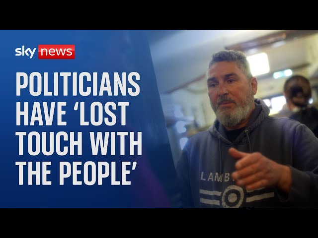 ⁣Target Towns: Deep loss of faith in British politics