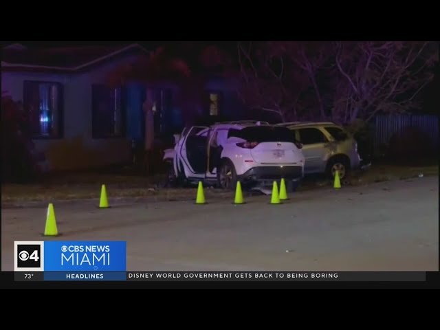 ⁣Unlicensed teen driver involved in Hialeah crash that killed 2 women, critically injured another