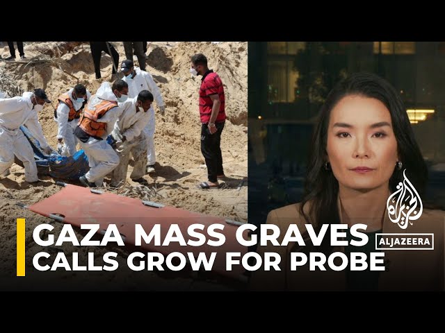 ⁣Calls grow for Gaza mass graves investigation