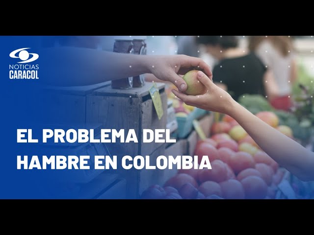 ⁣¿Cuál es el panorama del hambre en la población colombiana?
